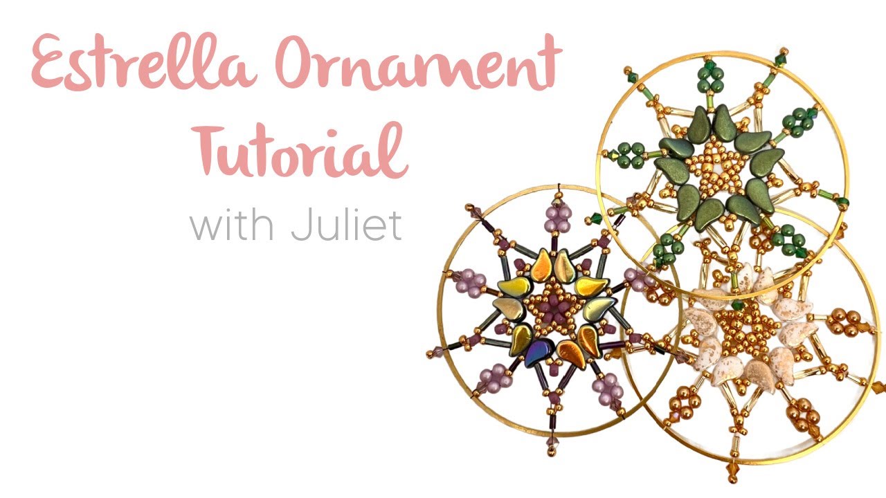 Мастер-класс по изготовлению рождественского украшения Estrella