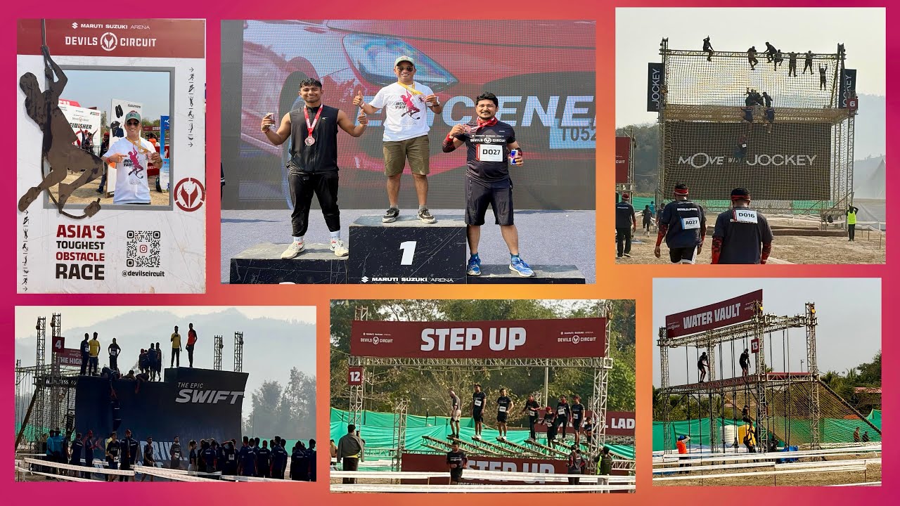 “I Survived Asia’s Toughest Obstacle Race 😈 | Devils Circuit Medal Winner!” #muscle&milesbygurung