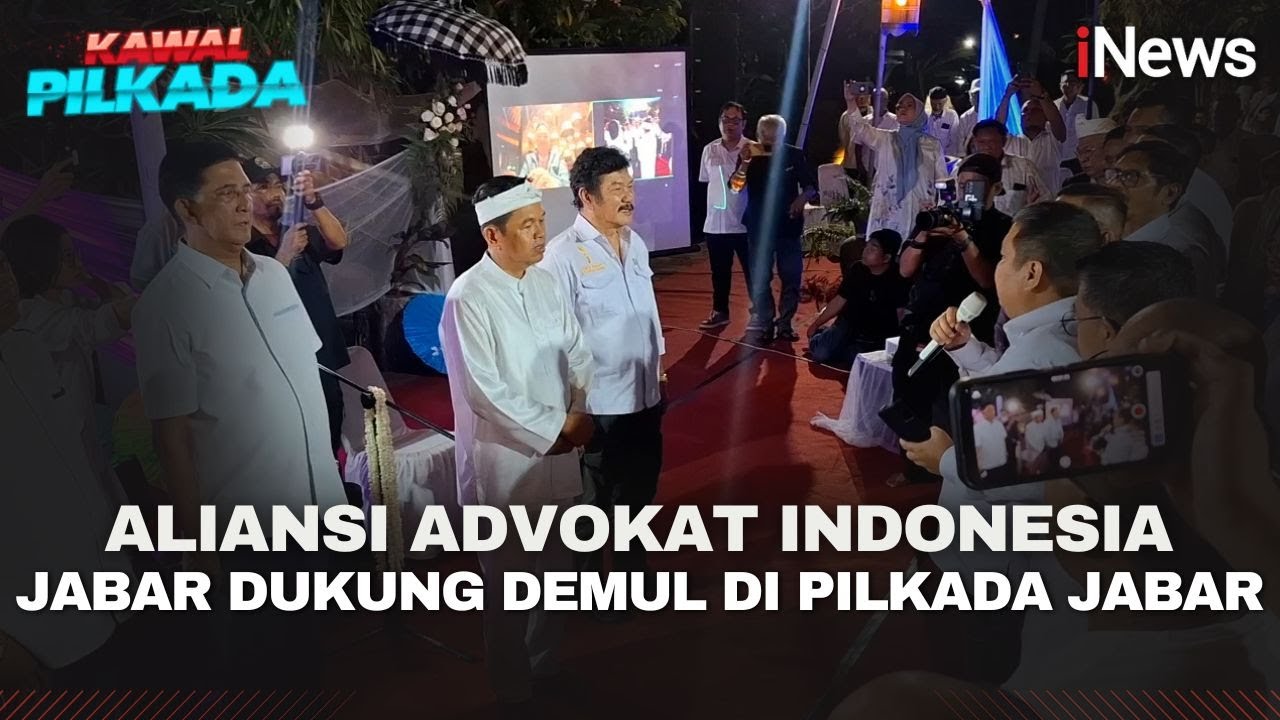 Ratusan Advokat Jabar Deklarasi Dukung Dedi Mulyadi dan Erwan Setiawan di Pilkada 2024