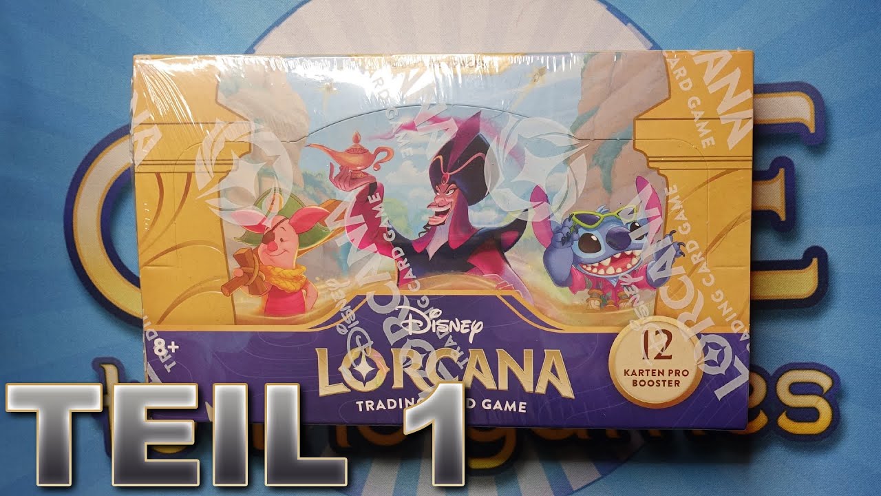 LORCANA die neuen Kartentypen sind da! Opening/Unboxing Lorcana Kapitel 3 Die Tintenlande