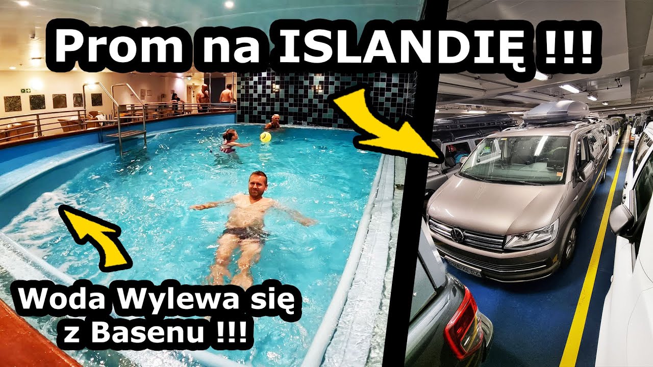 Wjeżdżam na PROM !!! - Śpię w Piwnicach Statku :( Jak Wygląda moje Ł&oacute;żko? *Islandia samochodem (831)