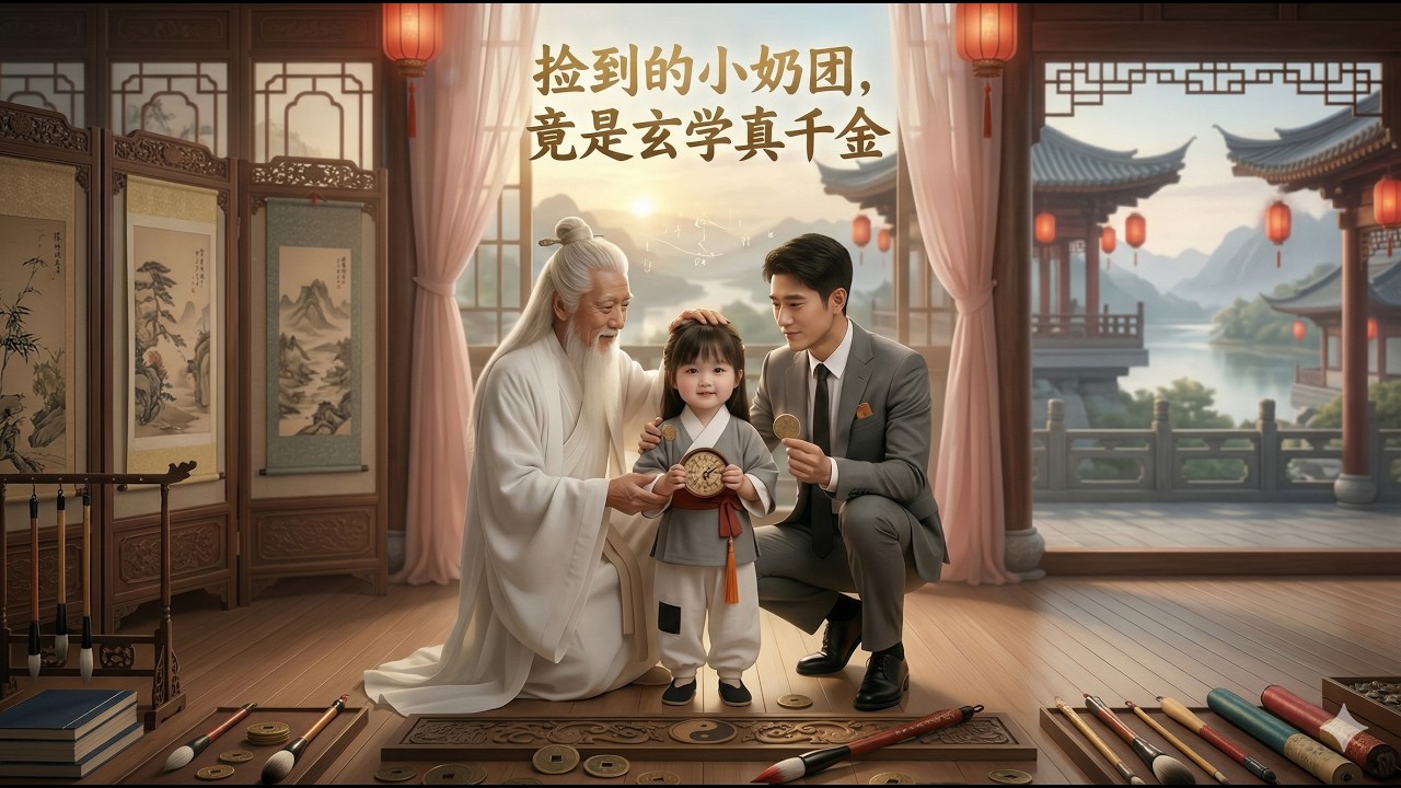 捡到的小奶团，竟是玄学真千金！（78集）AI短剧 (2026)