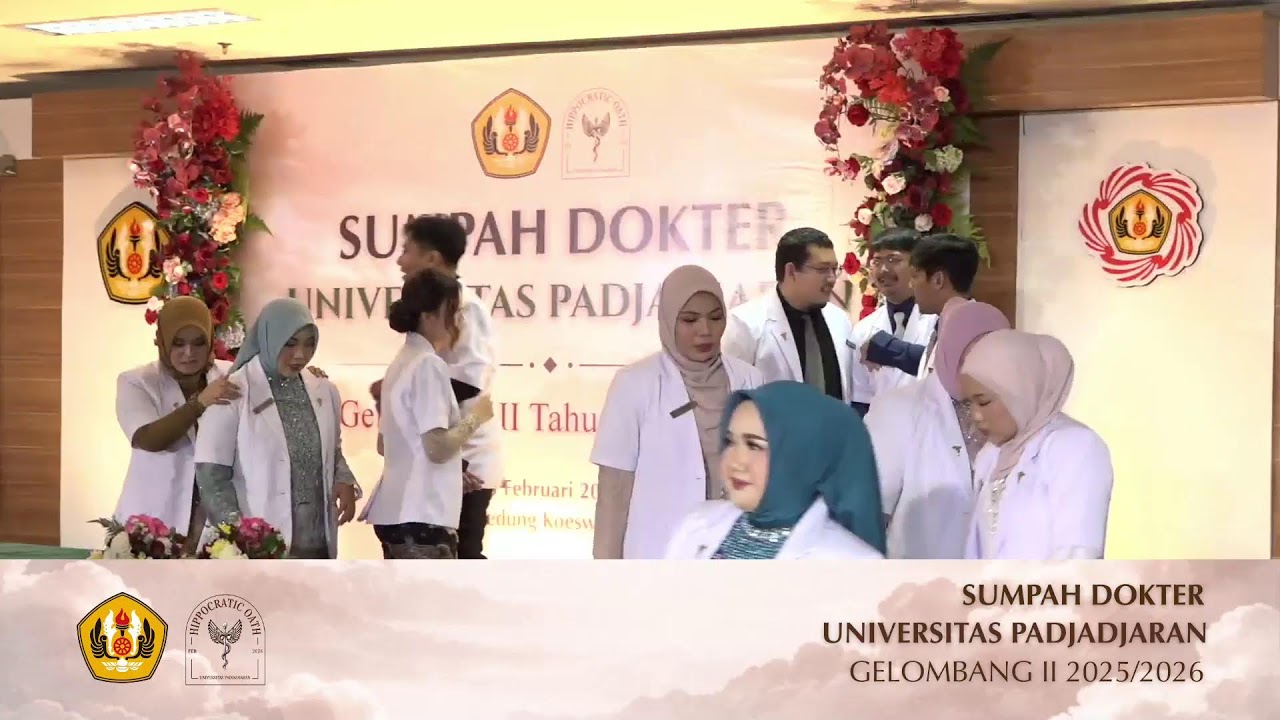 Sumpah Dokter Padjadjaran Gelombang II Tahun 2025/2026