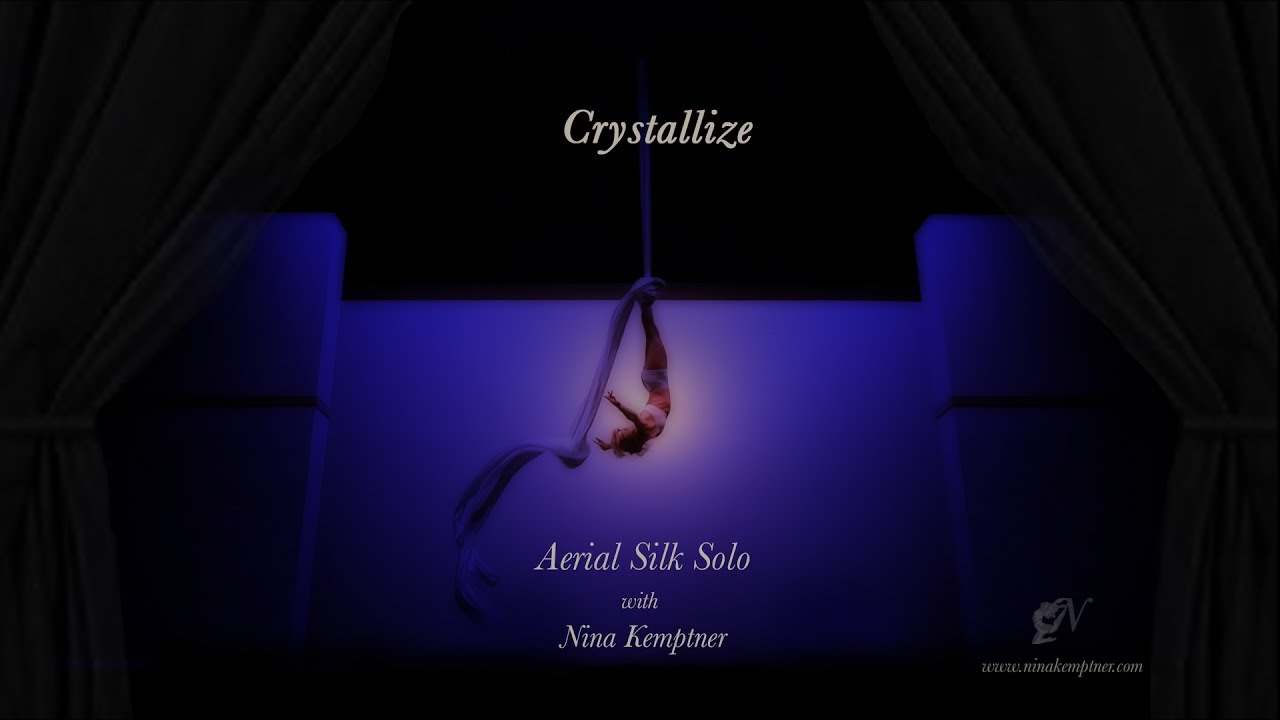 Crystallize - Luftakrobatik am Vertikaltuch - Aerial Silk Solo - Nina Kemptner