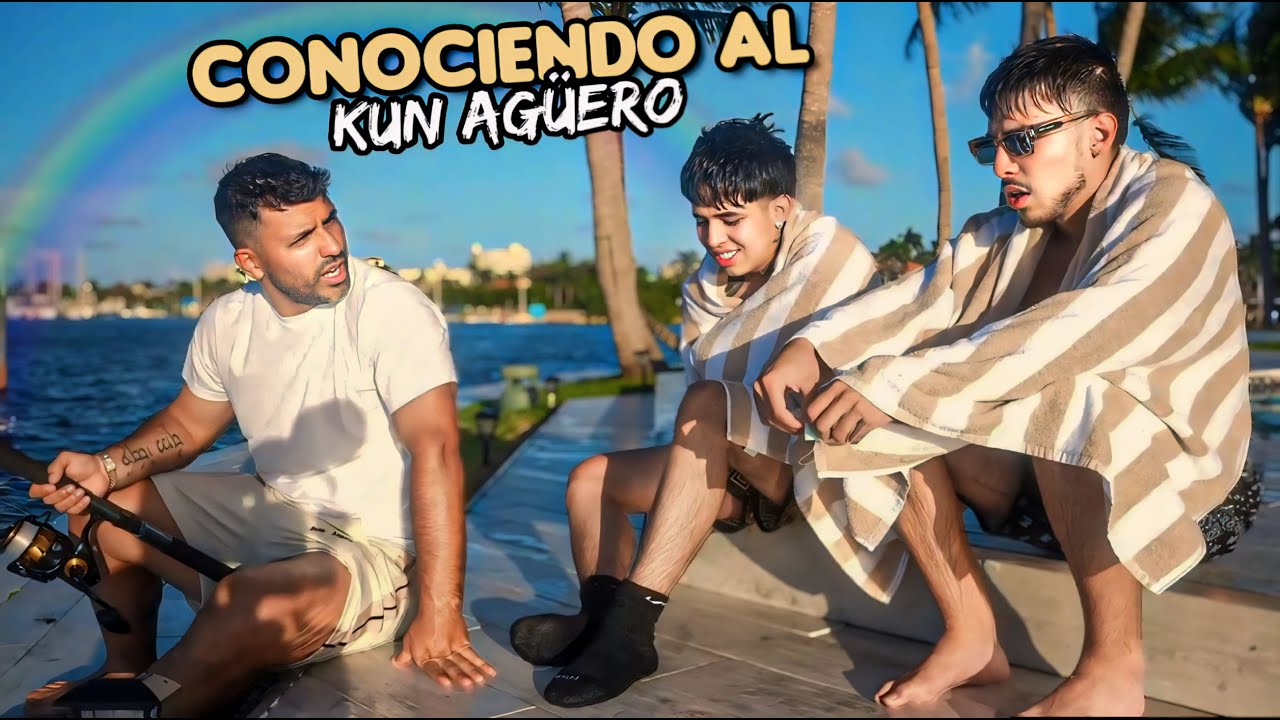 CONOCIENDO AL KUN AGUERO EN SU MANSION CON WESTCOL ⭐🥹, tenemos accidente en moto acuática | Samulx