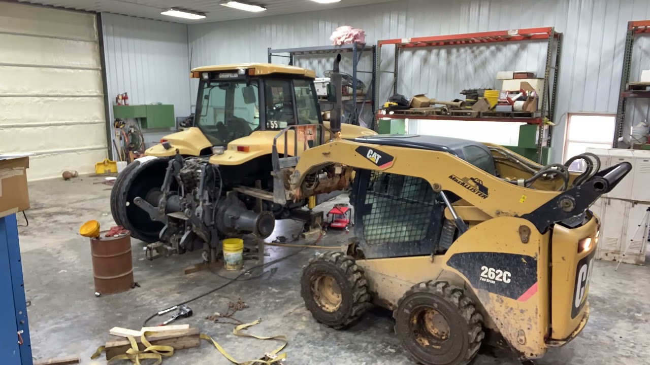 Cat Challenger 55 Hydraulic Filter Bypass Steering Clutch Repair: Part 4