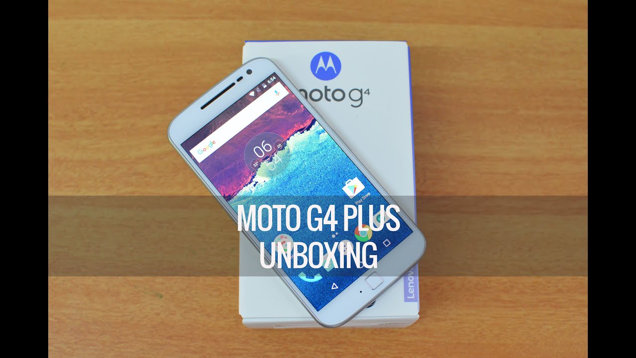 Moto G4 Plus (White) Unboxing and Hands on
