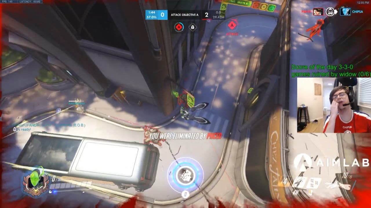 Overwatch Toxic Doomfist God Chipsa -Ashe Is A Fundamentally Cancerous Hero-