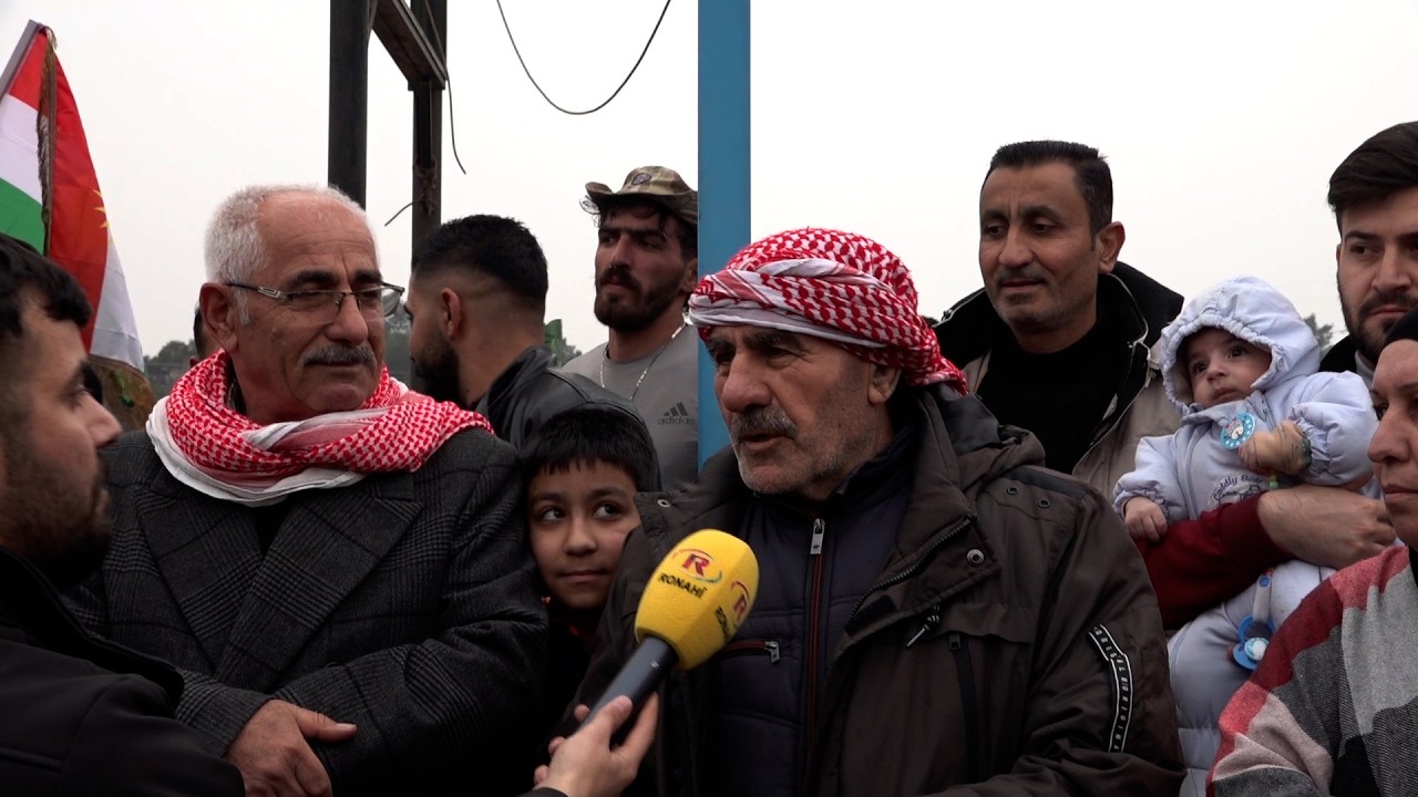 Xelkên Girkê Legê û Rimêlan bi coş beşdarî Bernameya Dengê Berxwedana Rojava a Ronahî TV dibin