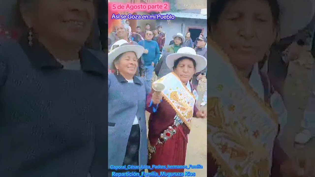 REPARTICION 2: Fiesta Patronal 2025 Virgen de las Nieves de Mallay Caporal César Julca y Familia.