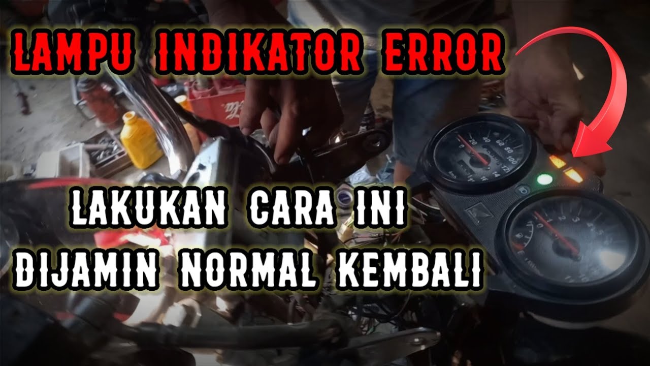 CARA MENGATASI LAMPU INDIKATOR SEIN YANG ERROR