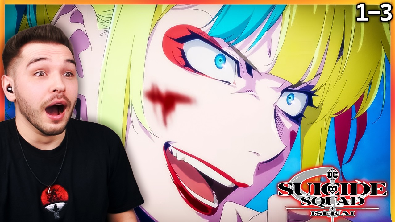 Suicide Squad ISEKAI Episodes 1-3 REACTION