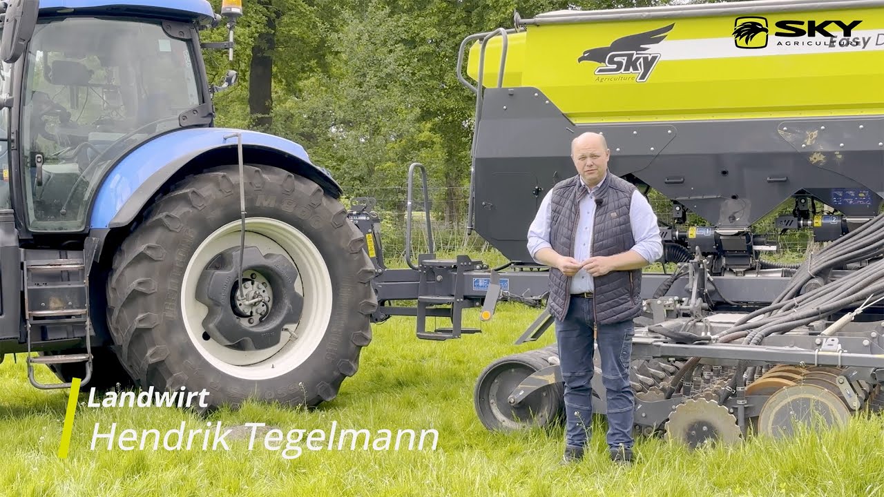 Erfahrungsbericht – Direktsaat mit der SKY EasyDrill – Hendrik Tegelmann 🇩🇪