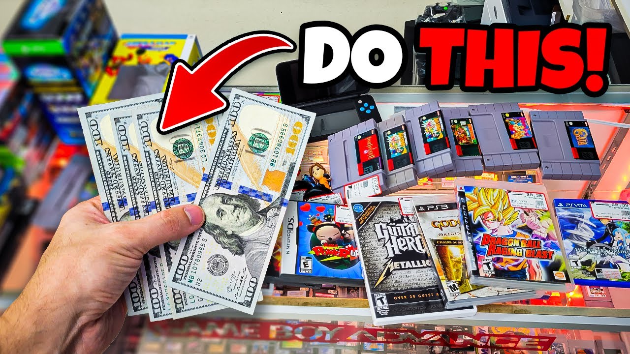 DO THIS at Video Game Stores!