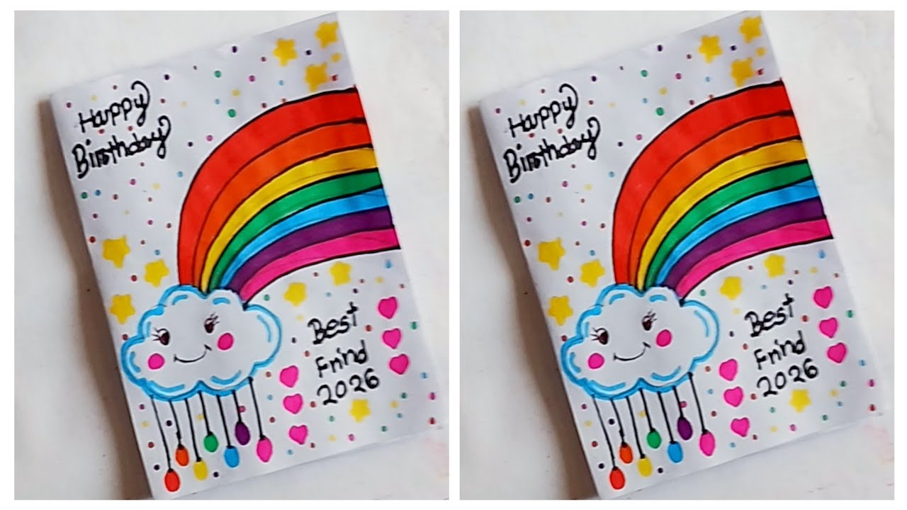 Easy Beautiful Birthday Card Ideas | Birthday Greeting Card | How to Make Cute Birthday Card |DIY