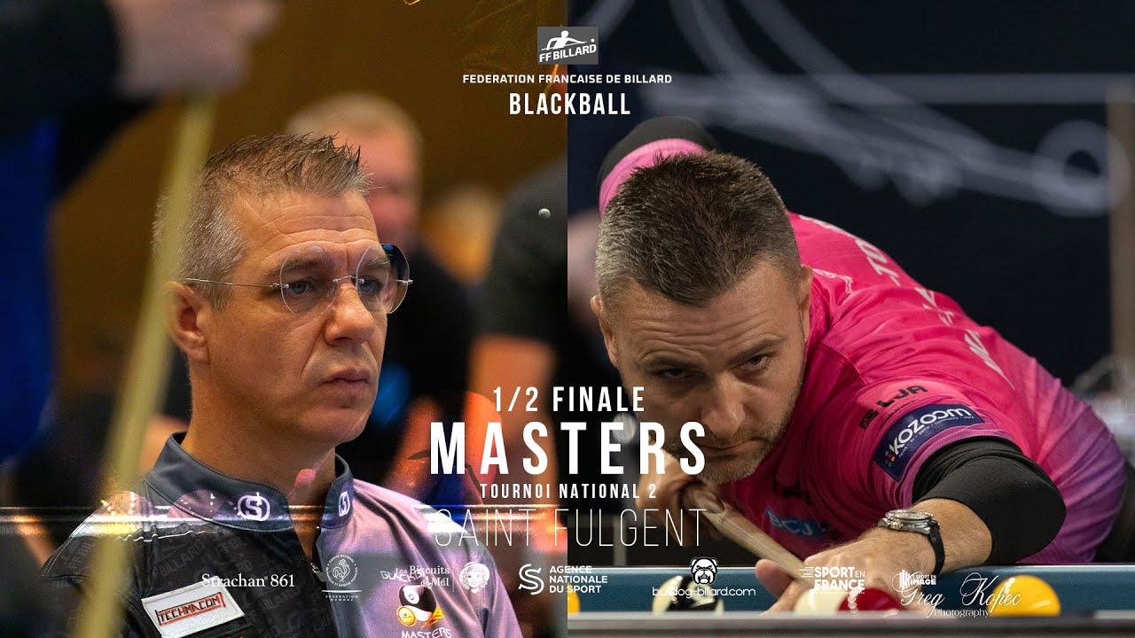 BILLARD BLACKBALL - 🎱 Tournoi National #2 MASTERS 24/25 - 1/2 Finale