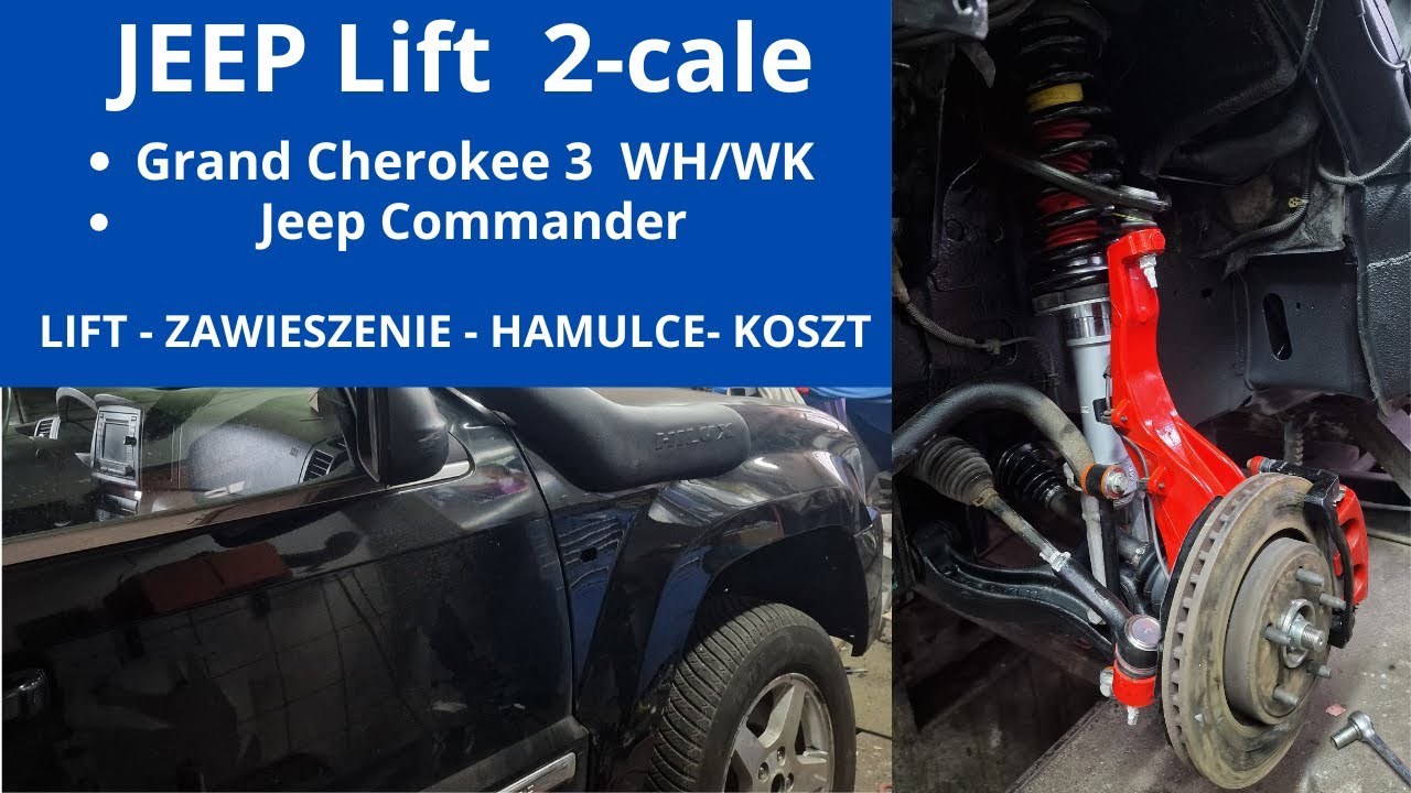 Jeep Grand Cherokee WK/WH , Commander Lift zawieszenia 2 cale