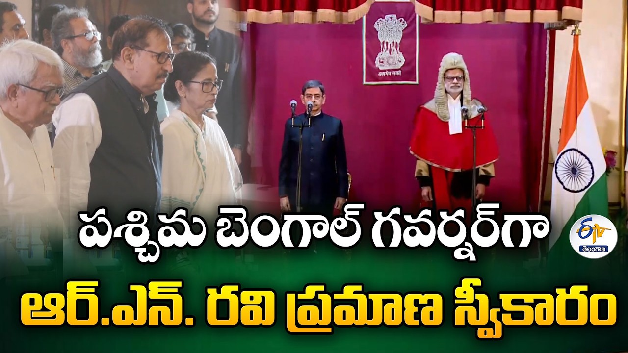 Ex-IPS Officer RN Ravi Sworn in as West Bengal’s 22nd Governor