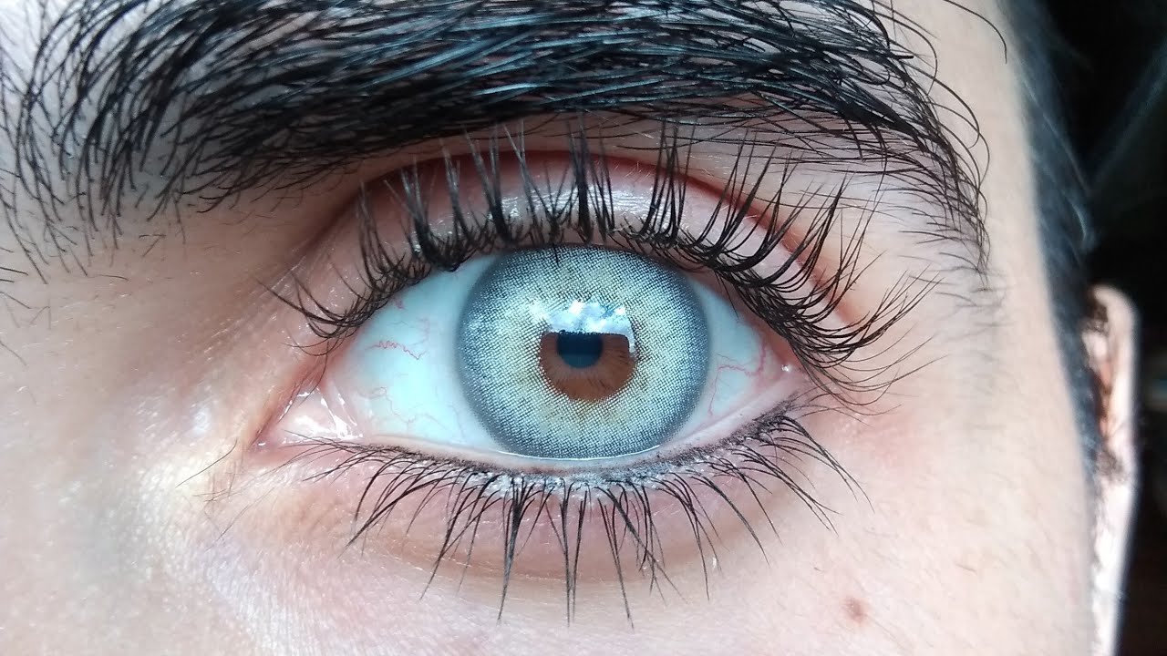 EyeShare Siam Gray con luz natural y artificial #eyeshare #moriseft #moorft #contactlenses #makeup