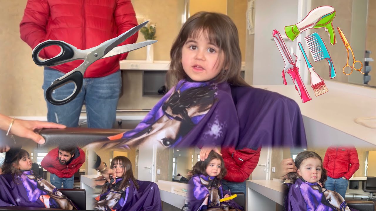 💇&zwj;♀️فوفي ونانا غيرو موديل شعراتهن😨⁉️شوفو شو صار عند الحلاق😭😂