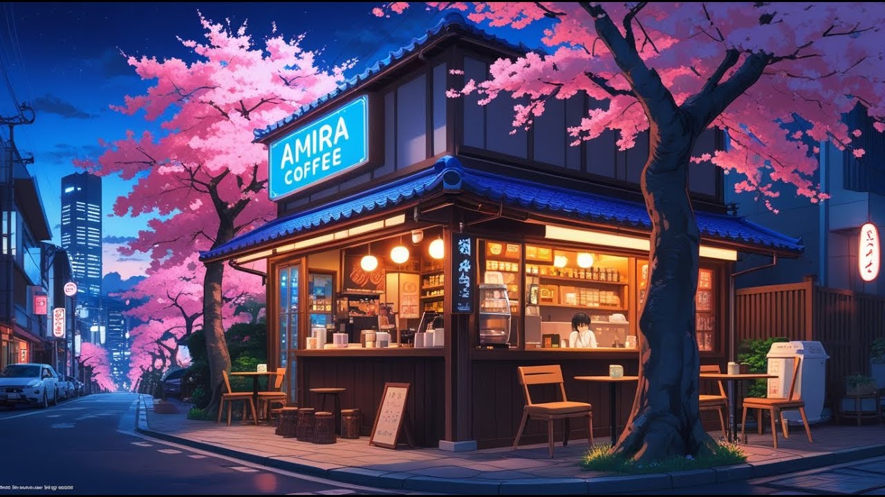 Vintage Lofi Chillhop Mix for Night Study ☕ Coffee Shop + 90s Aesthetic Relaxation