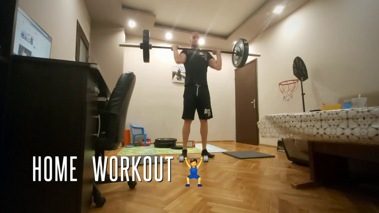 Тренировка у дома - част 2. Home gym workout - Part 2