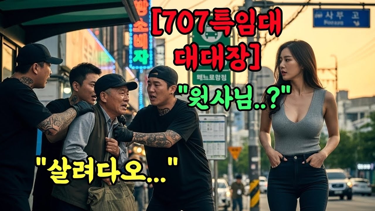 폐지 줍는 '전설의 707 원사' 건드린 대가   707 대대장의 살벌한 복수 오디오북 l 군인스토리 l 사이다복수극 l 창작사연