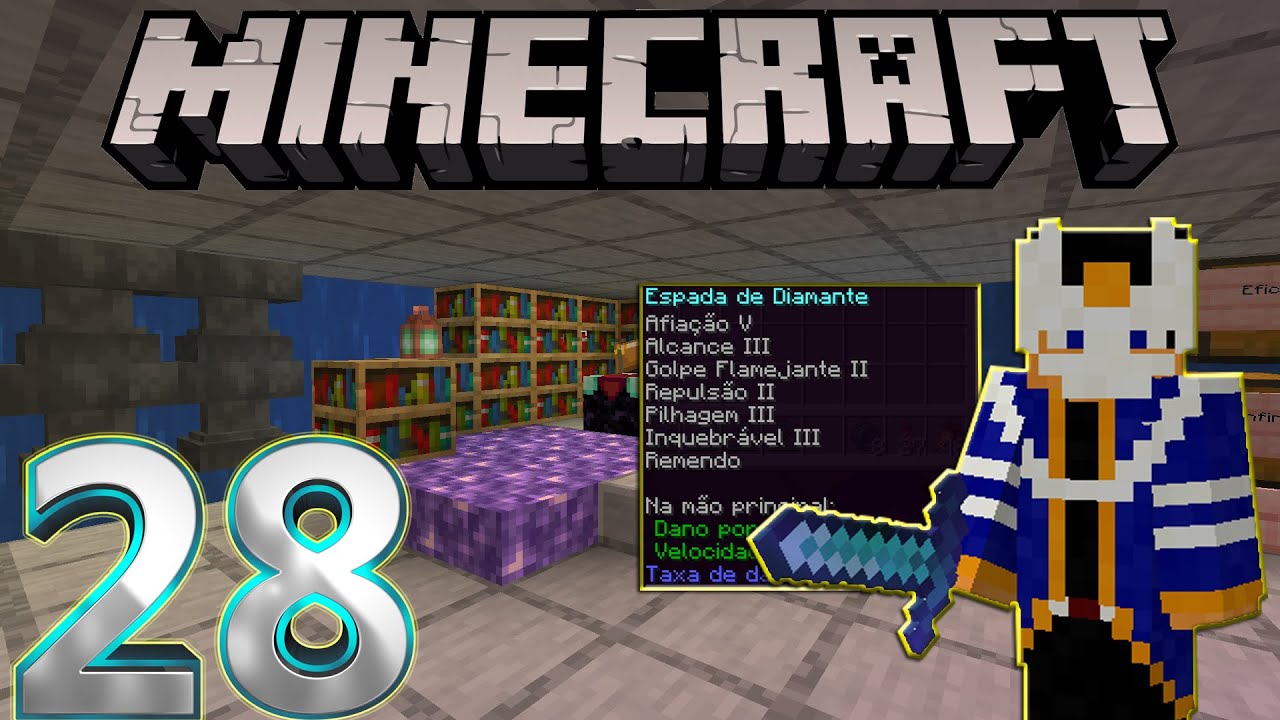 Mestre dos Encantamentos - Minecraft Mundo Sem Nome #28
