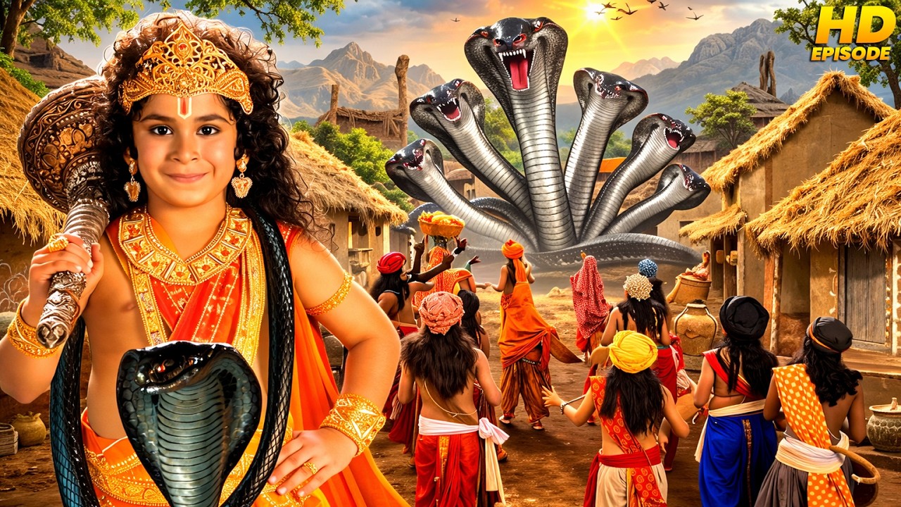 पंचफन नाग के विष से पुरे गांव को कैसे बचाएंगे हनुमान 🐍 | Sankatmochan Mahabali Hanuman | EP - 106