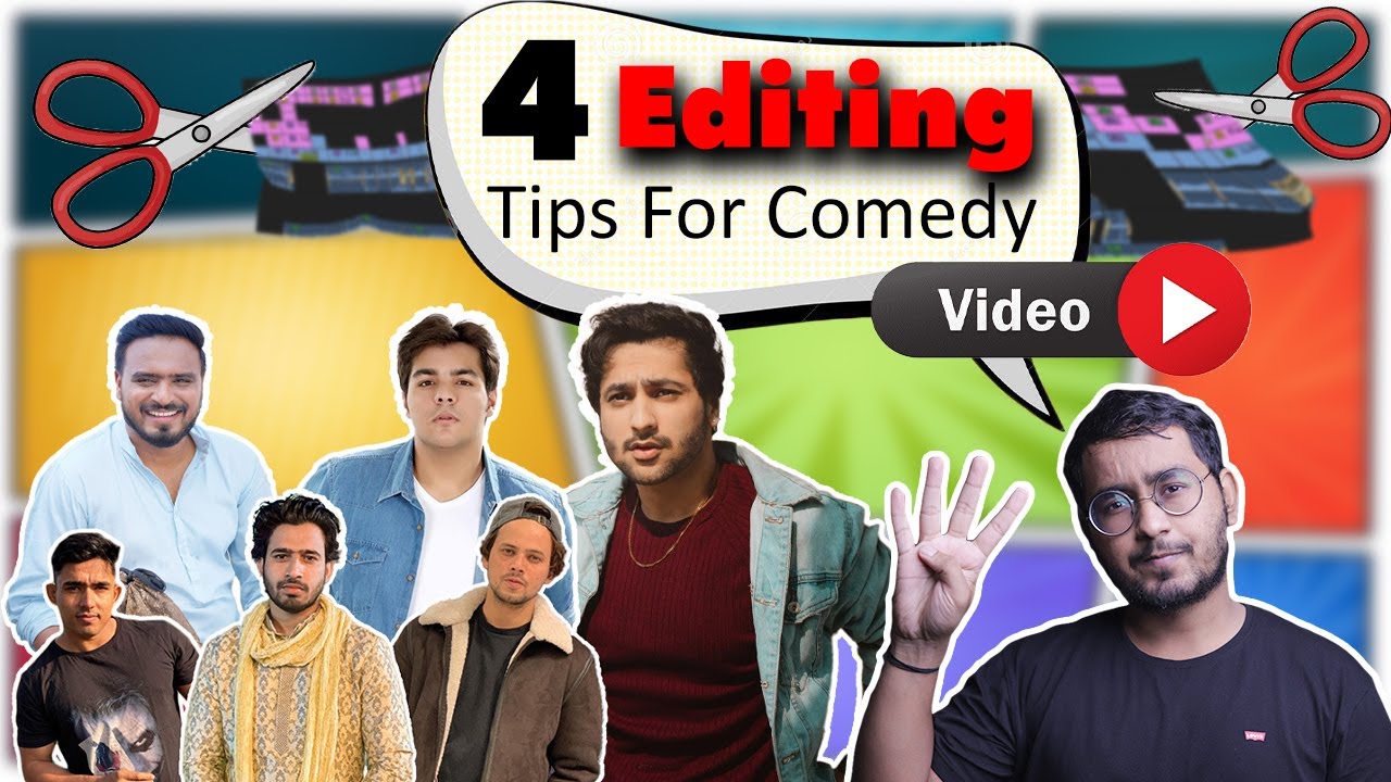 YouTube Comedy Videos Edit Kaise Kare Like Harsh Beniwal & Round2Hell
