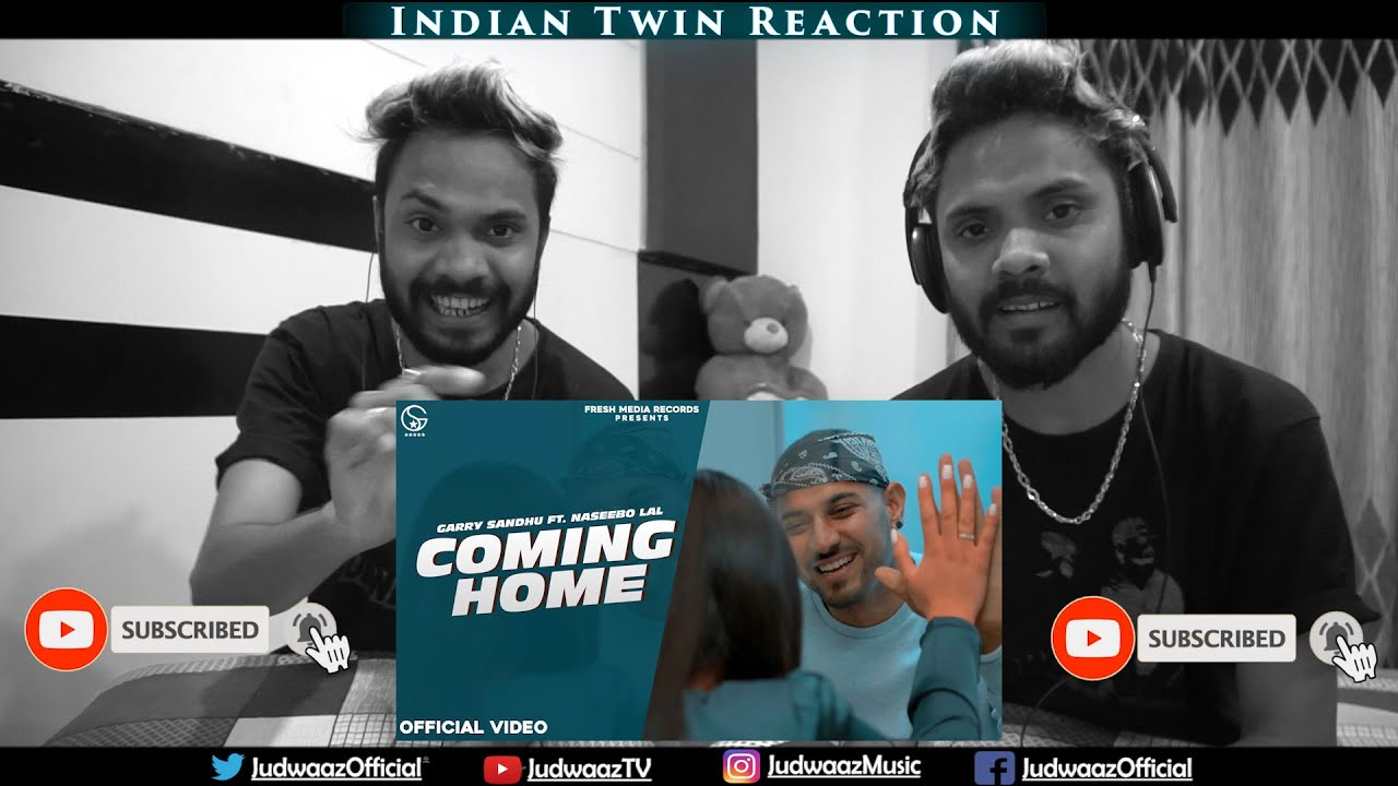 Indian Twin Reaction | Coming Home | Garry Sandhu ft. Naseebo Lal