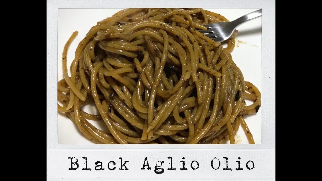 A Chefs Day Off. Ep 6-  Black Aglio Olio
