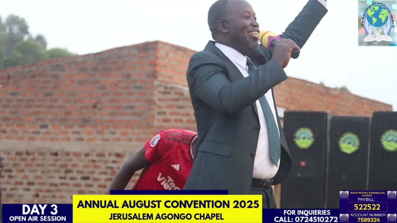 DAY 3 OPEN AIR TEACHING ON THE AUGUST ANNUAL CONVENTION 2025
