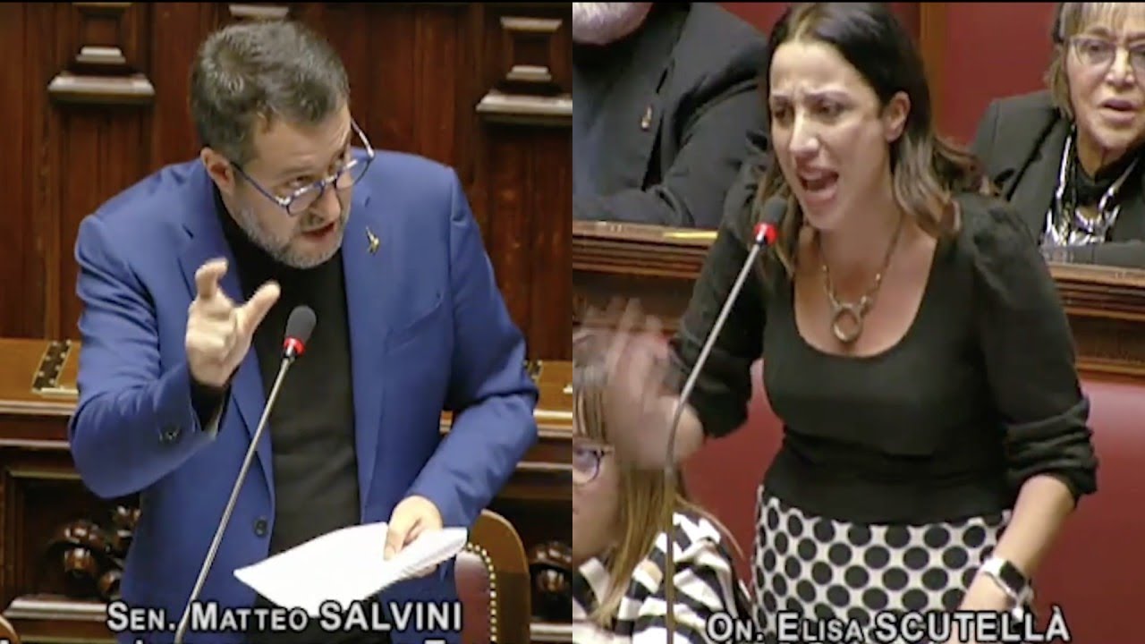 BOTTA E RISPOSTA TRA SALVINI E SCUTELLÀ SUL PONTE SULLO STETTO DI MESSINA