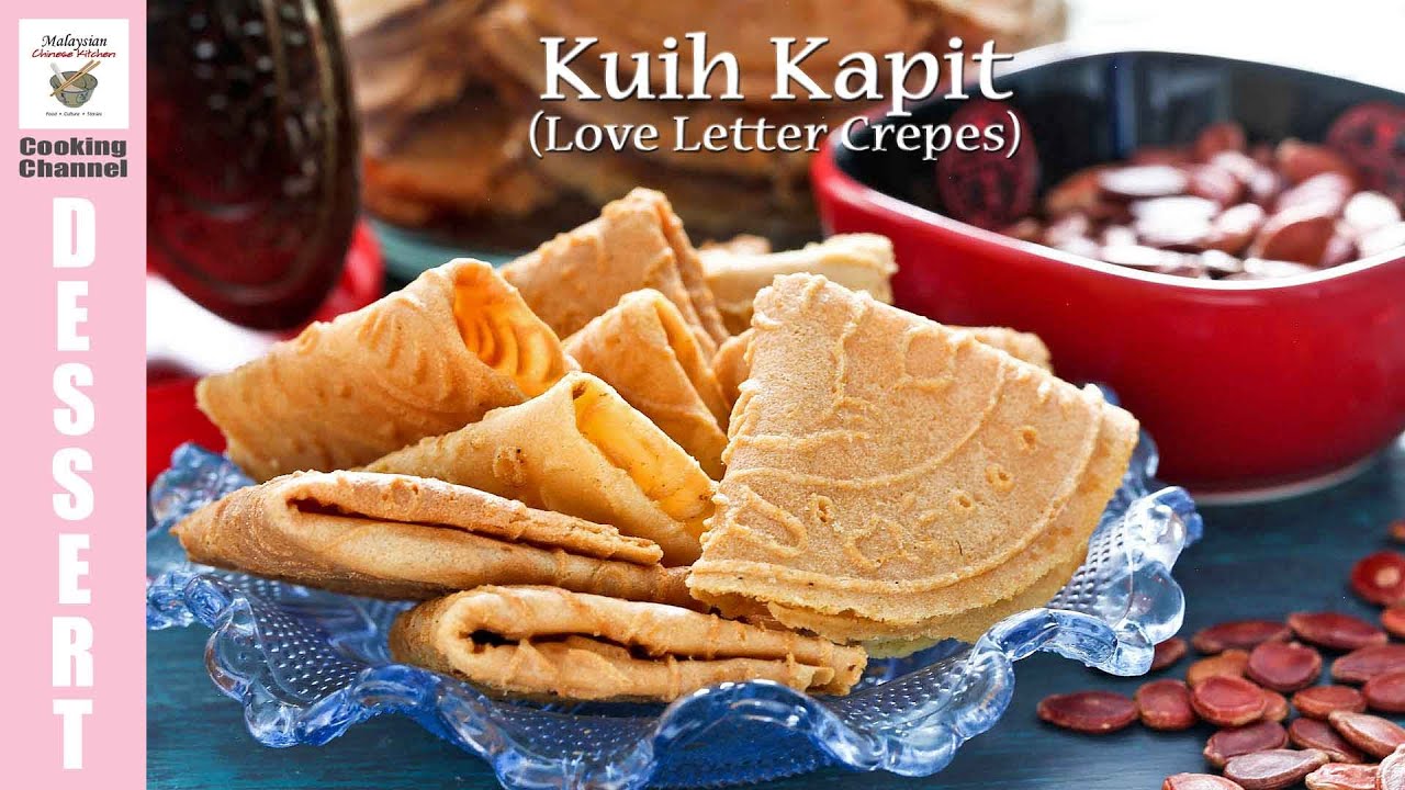 Kuih Kapit (Love Letter Crepes)