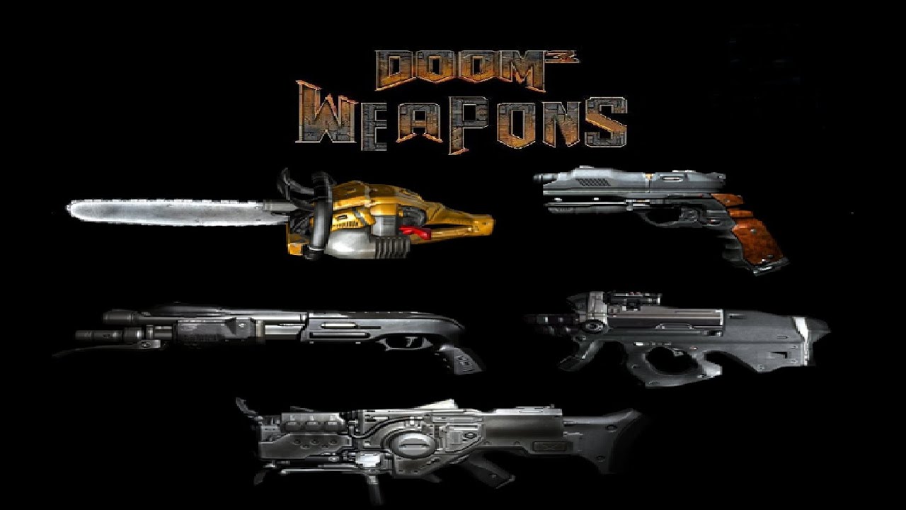 DOOM 4 Game 2016 New All Weapons Shown in PC HD 1080p 60FPS