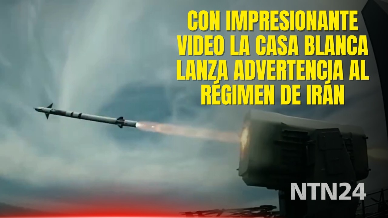 Con impresionante video la Casa Blanca lanza advertencia al régimen de Irán