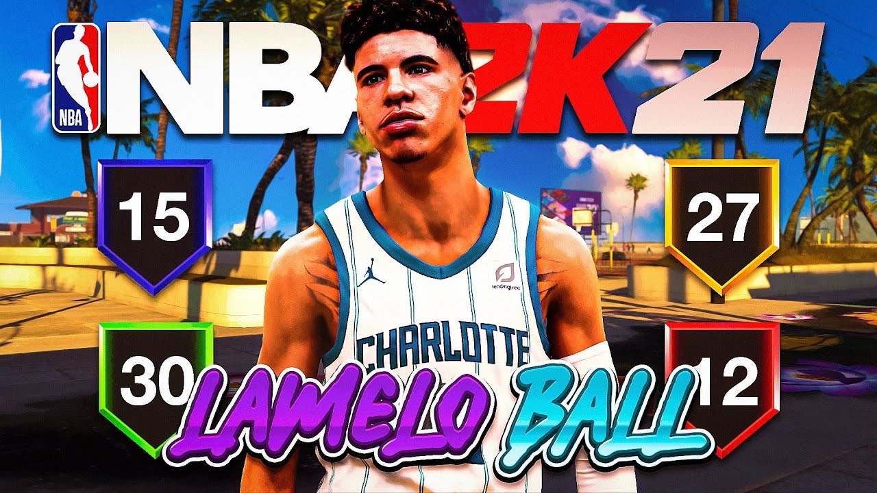 LAMELO BALL is the BEST BUILD on NBA 2K21!