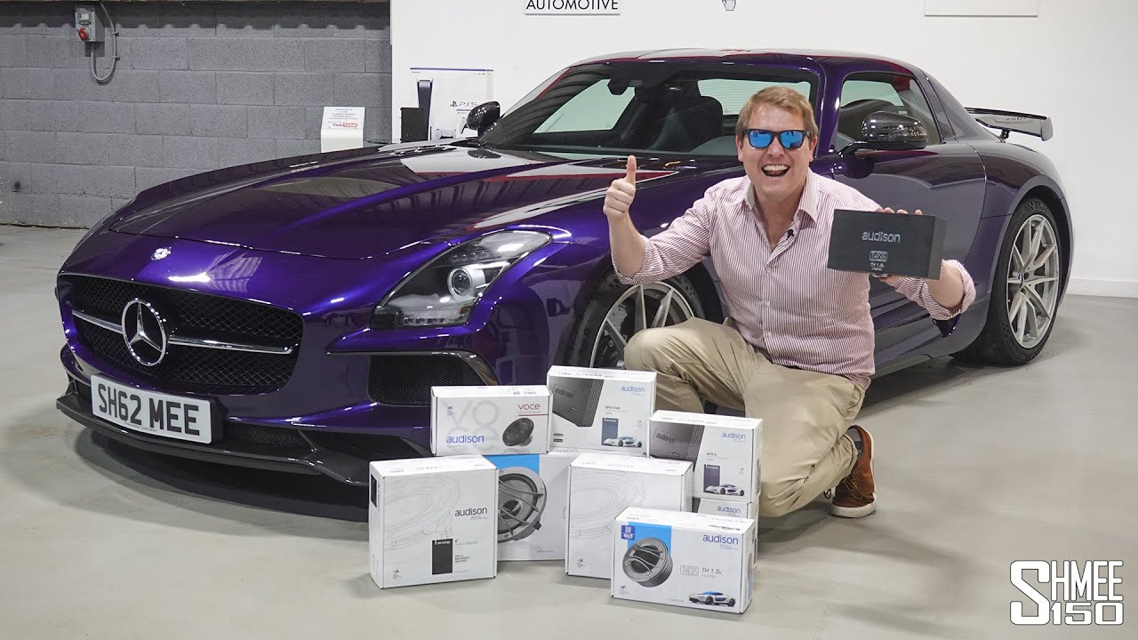 Моя ULTIMATE SLS AMG Black Series SOUND SYSTEM стоимостью 10 000 фунтов стерлингов готова!
