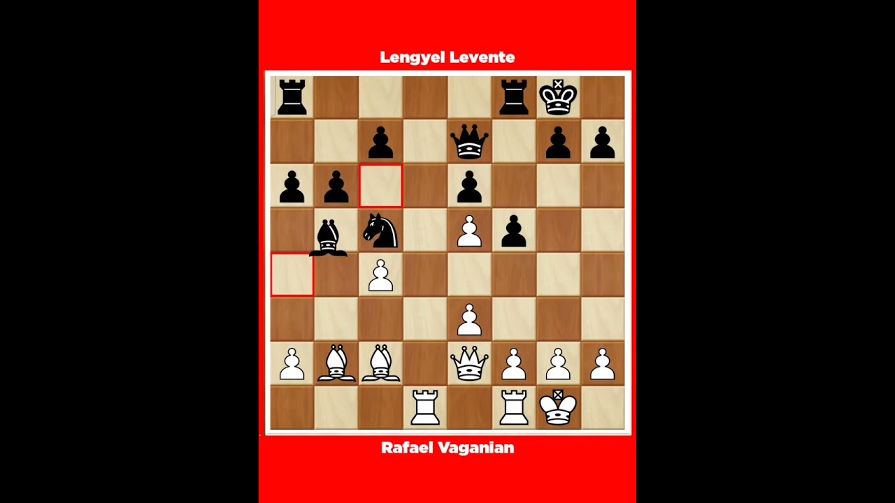 Rafael Vaganian vs Lengyel Levente √ It cat 11 Budapest Hungary, 1973.