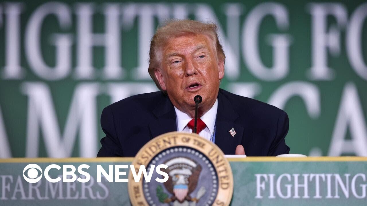 Trump promises Wisconsin farmers that prices will drop when Iran war ends