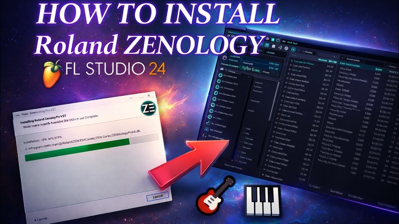 HOW TO INSTALL ROLAND ZENOLOGY IN FL STUDIO 25