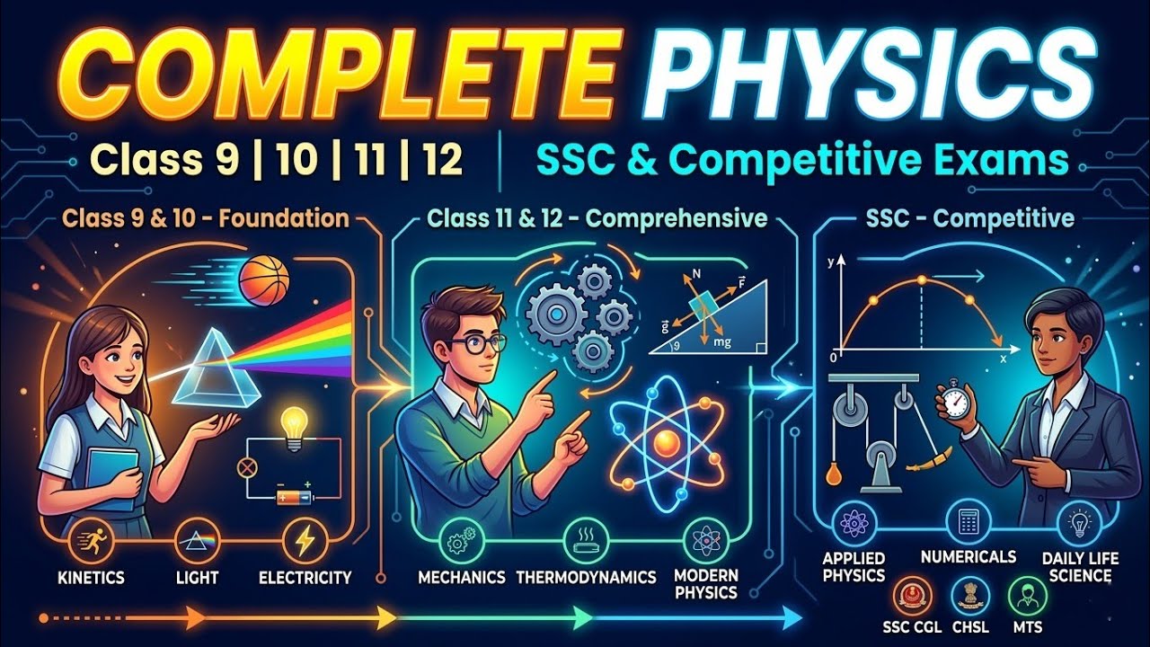 Complete Physics One Shot Full Syallabus 
