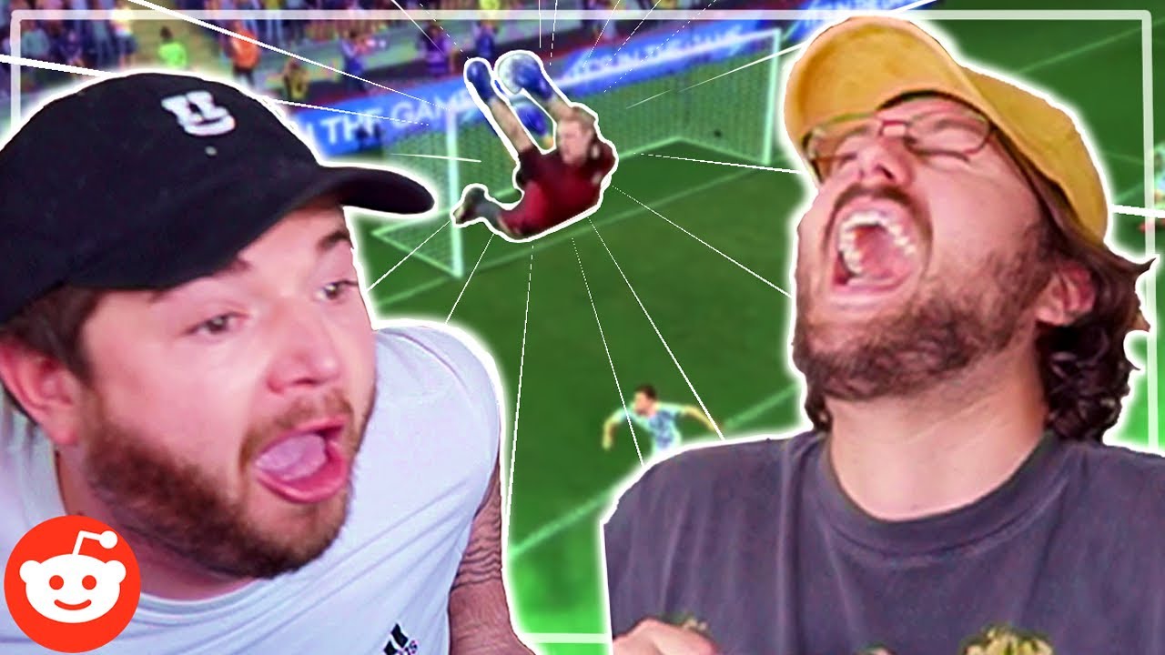 Reacting to HILARIOUS game glitches w/ @wildcat (R/GAMEPHYSICS)