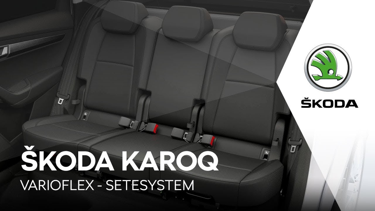 VarioFlex-bakseter i ŠKODA KAROQ