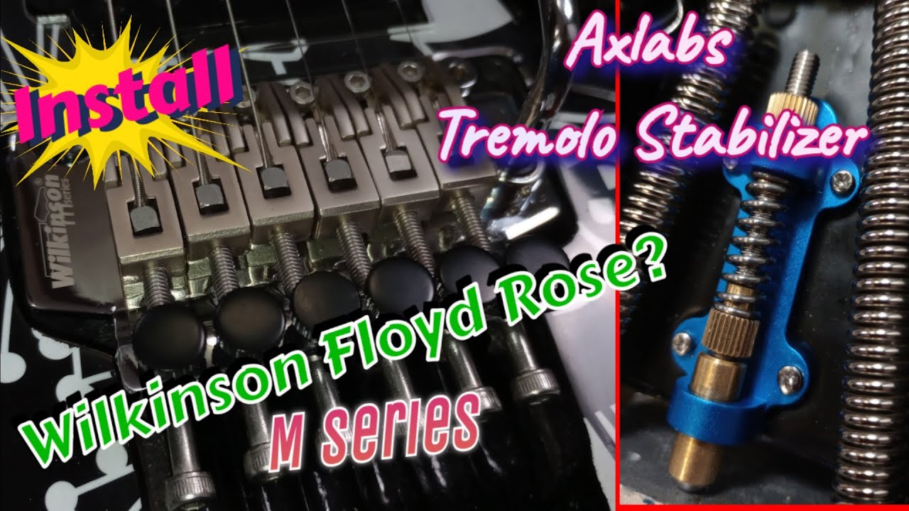 Поддельный Ibanez Jem 77 с гитарой Wilkinson M series Floyd Rose и стабилизатором тремоло AxLabs