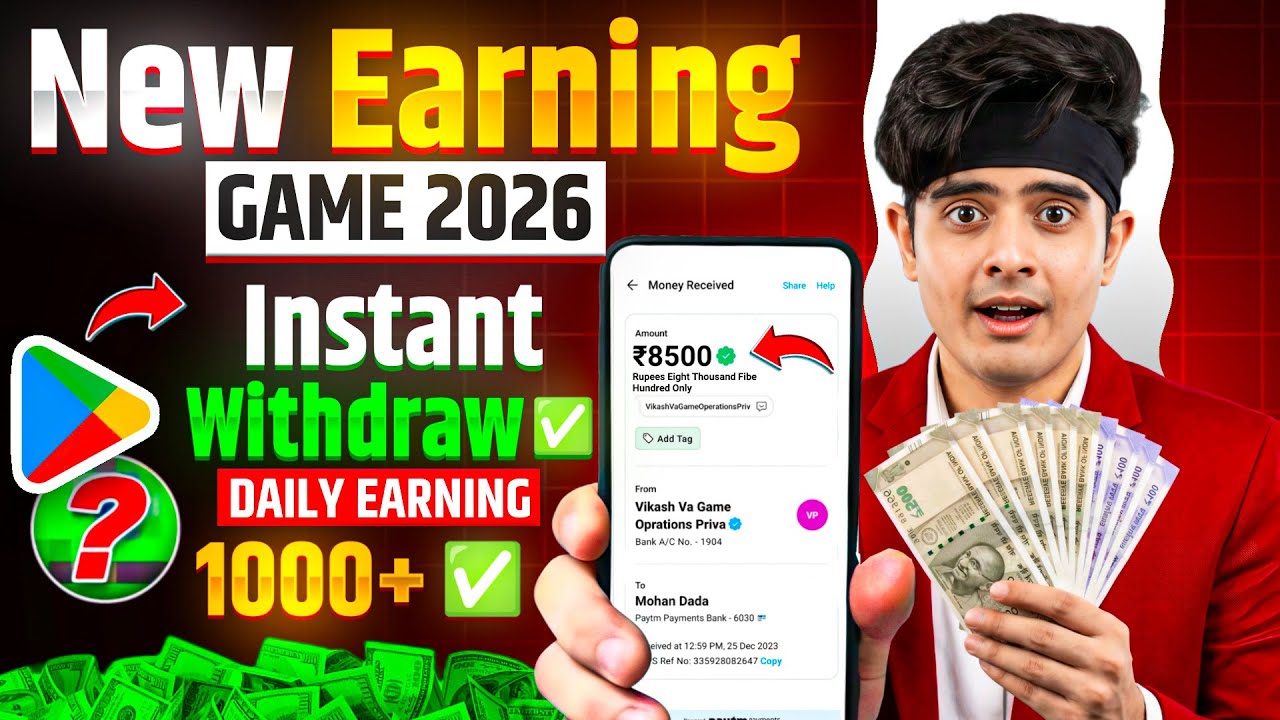 New Earning App Without Investment | Online Game Earn Money | How to Earn Money Without Investment