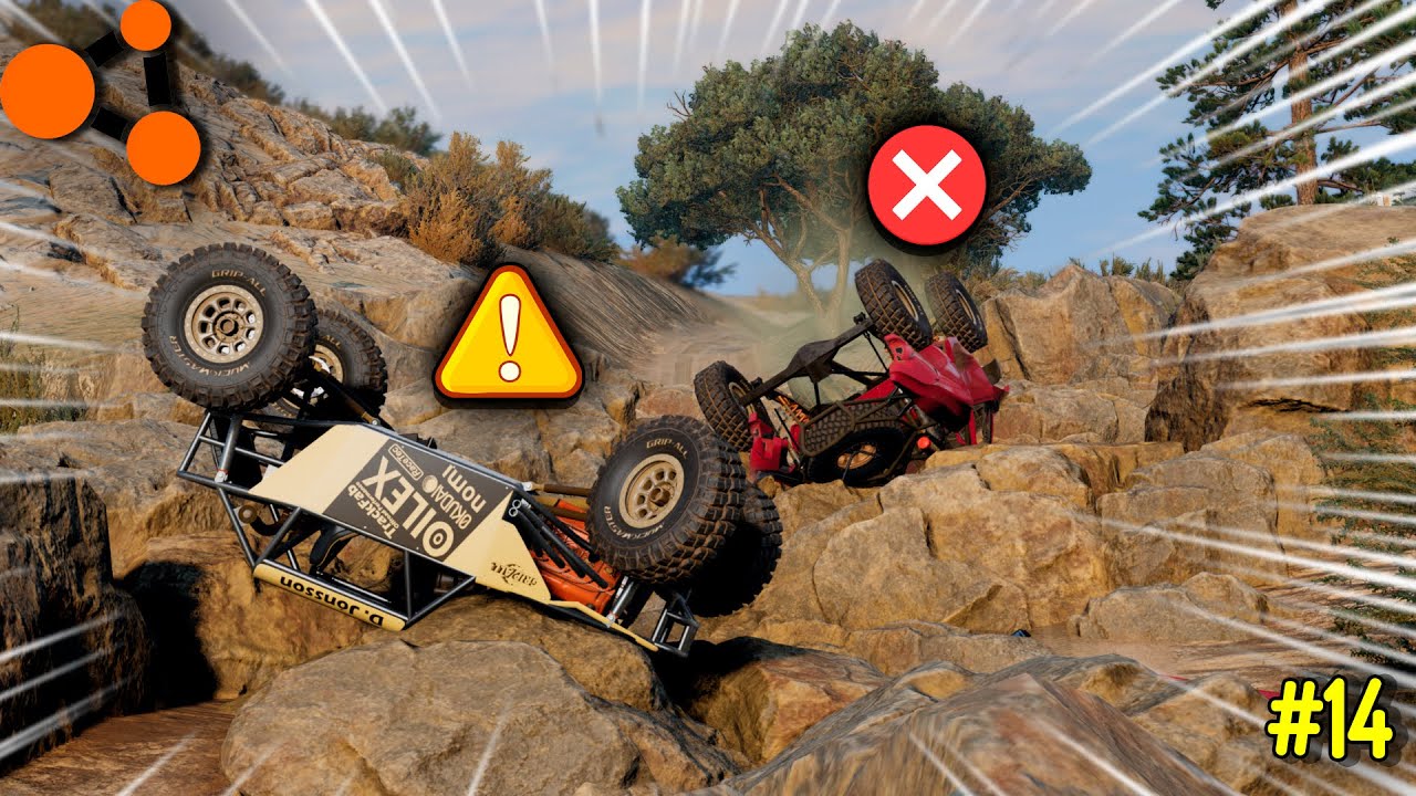 Essa PAREDE de PEDRAS destruiu meus dois carros! - RLS Career #14