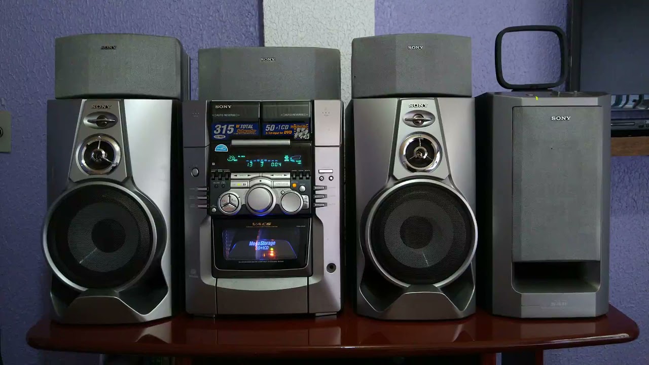 Raríssimo Sony MHC-M500AV
