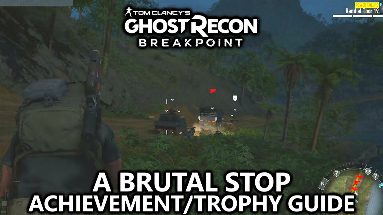 Ghost Recon Breakpoint - Sync Shot Drone on Convoy Driver - A Brutal Stop Achievement/Trophy Guide